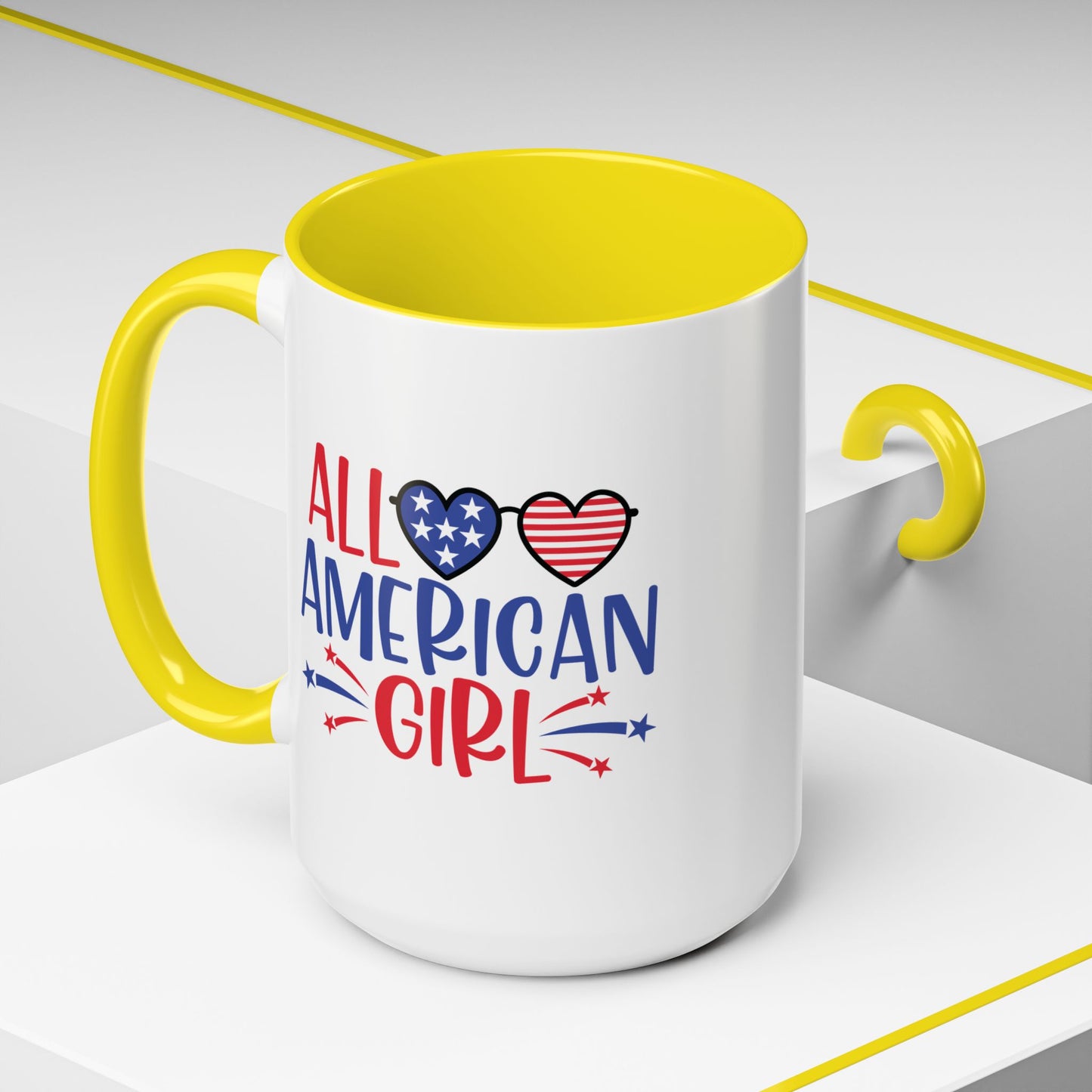 4th of July Mug - All American Girl