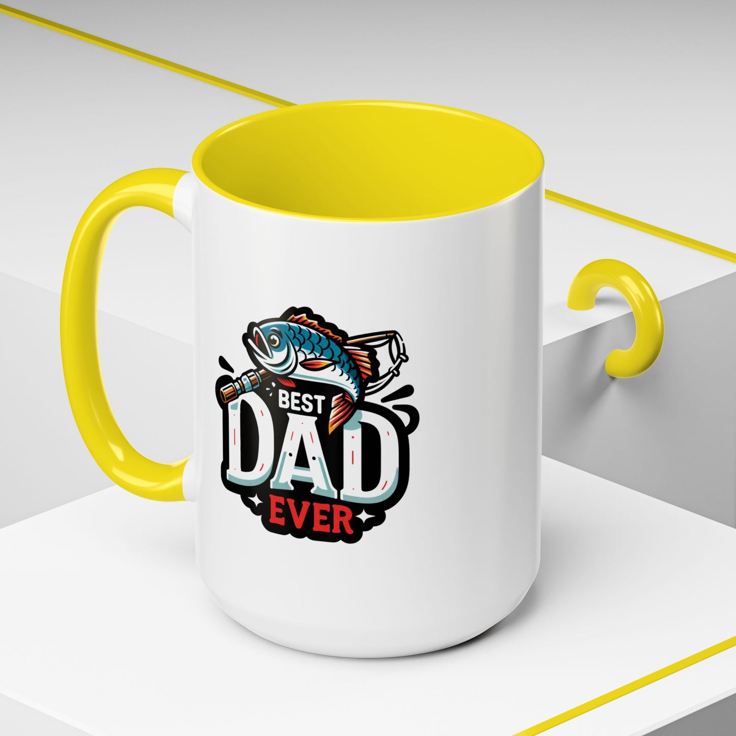 Father's Day Mug - Best Dad Ever Fishing