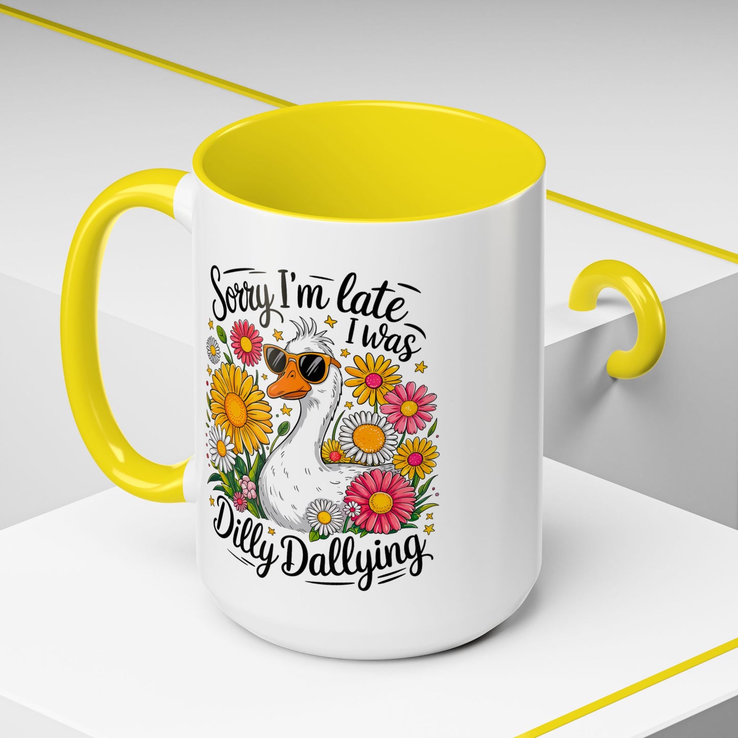 Office Mug - Sorry I'm Late