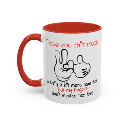 Adult Mug - I Love You This Much
