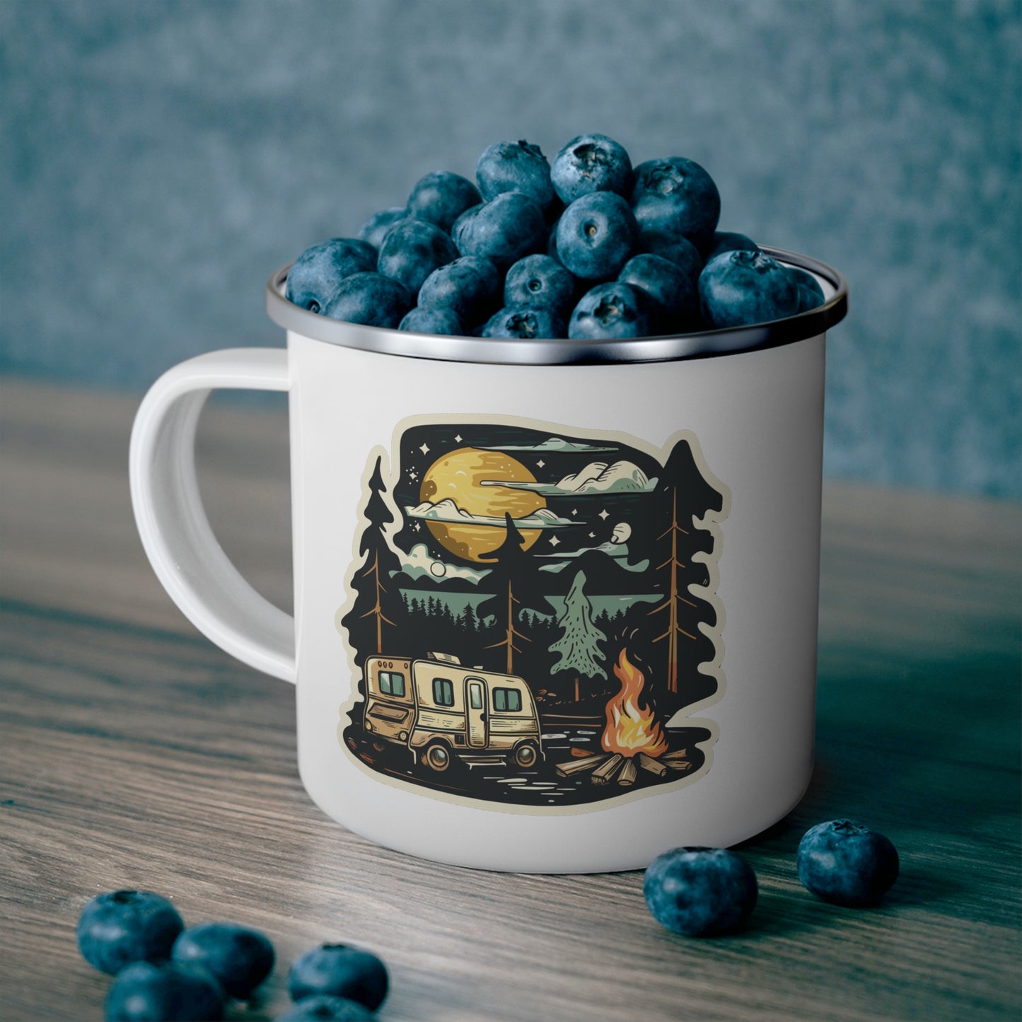 Adventure Mug - Camping Landscape 22