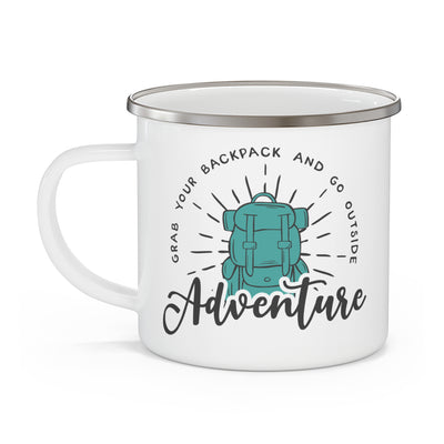 Adventure Mug - Grab Your Backpack and go Outside