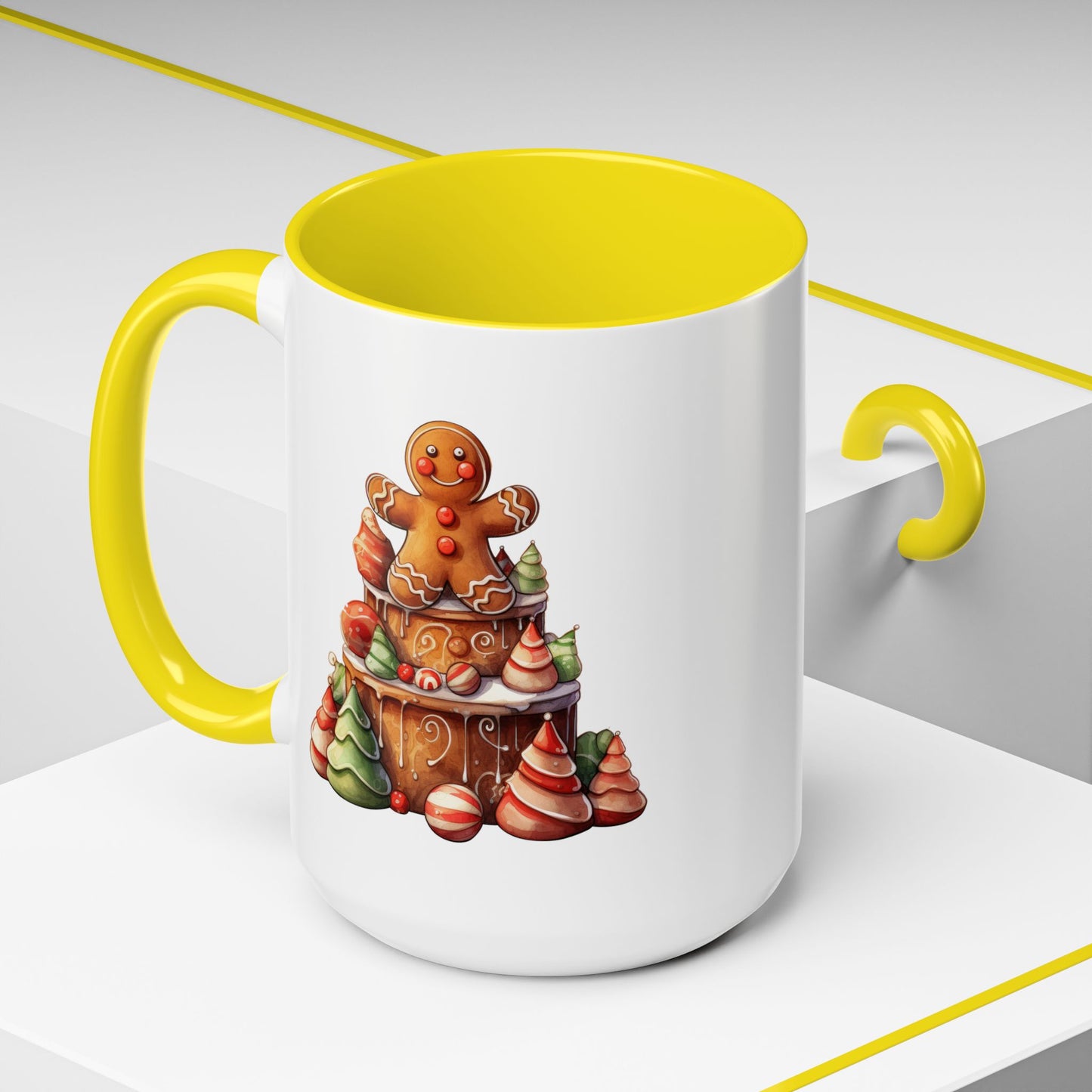 Christmas Mug - Gingerbread Man Cake