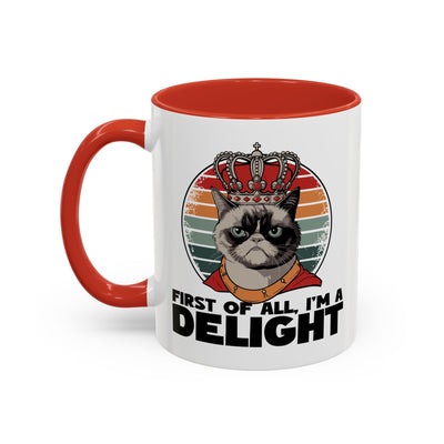 Animal Mug - First of All I'm a Delight
