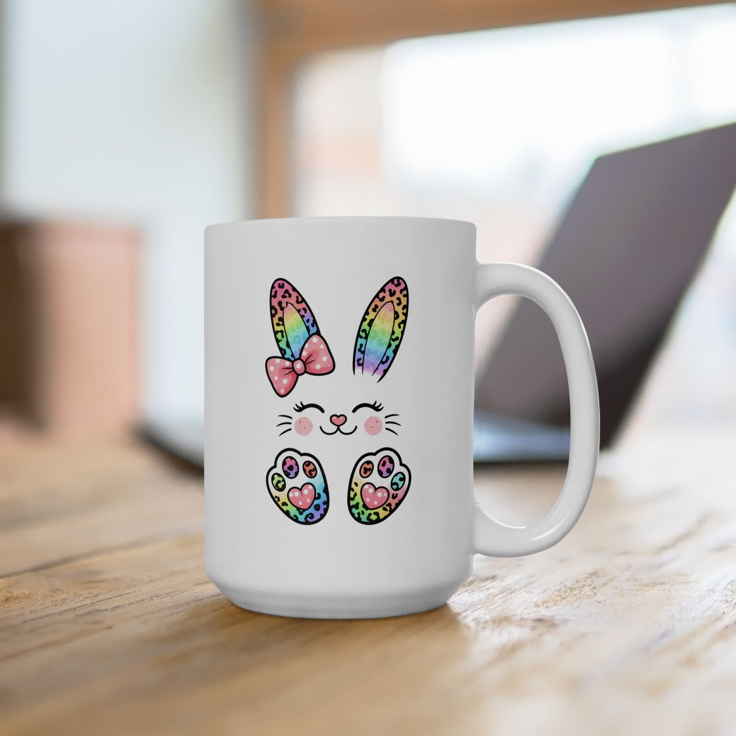 Easter Mug - Colorful Bunny