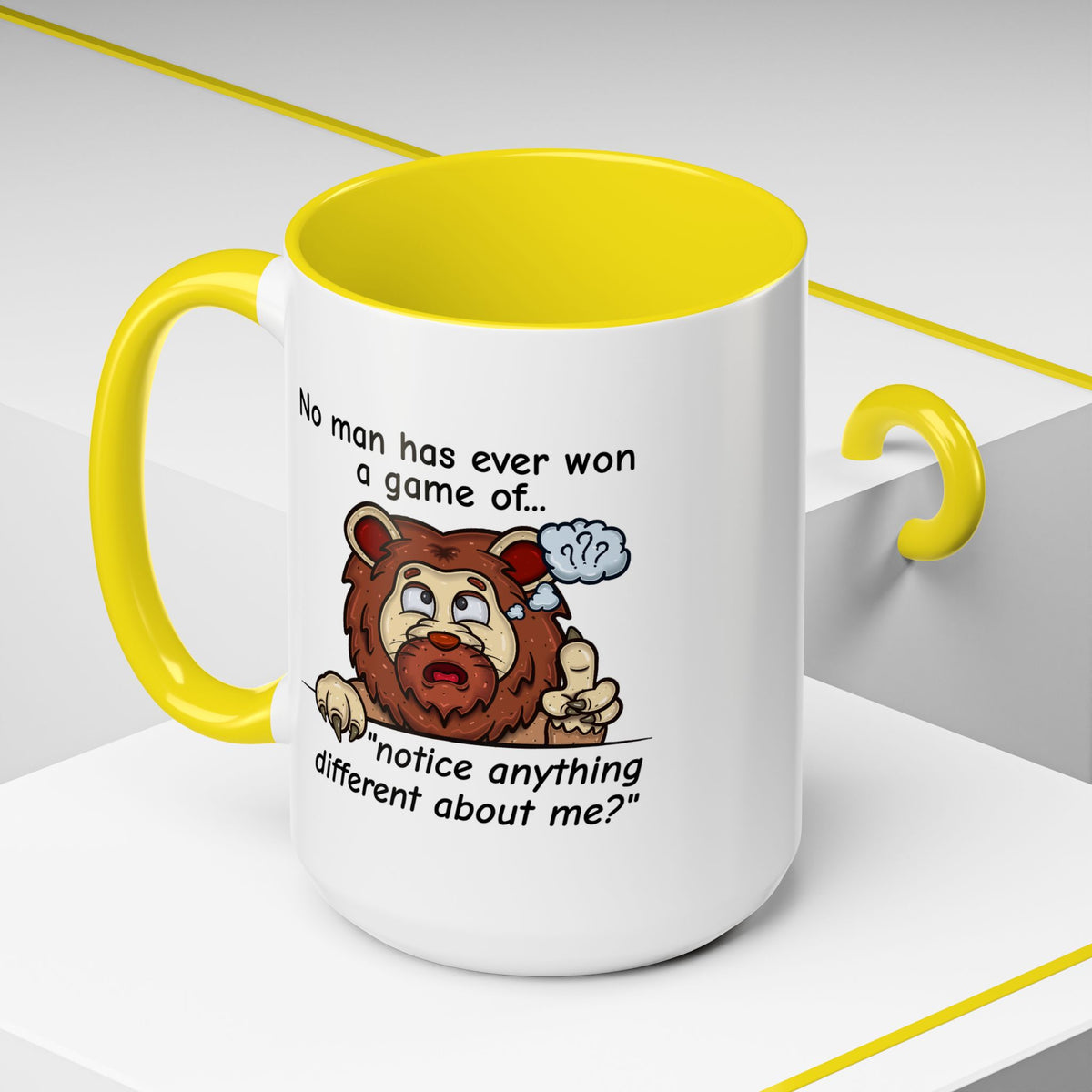 Humor Mug - No Man Has Ever Won a Game