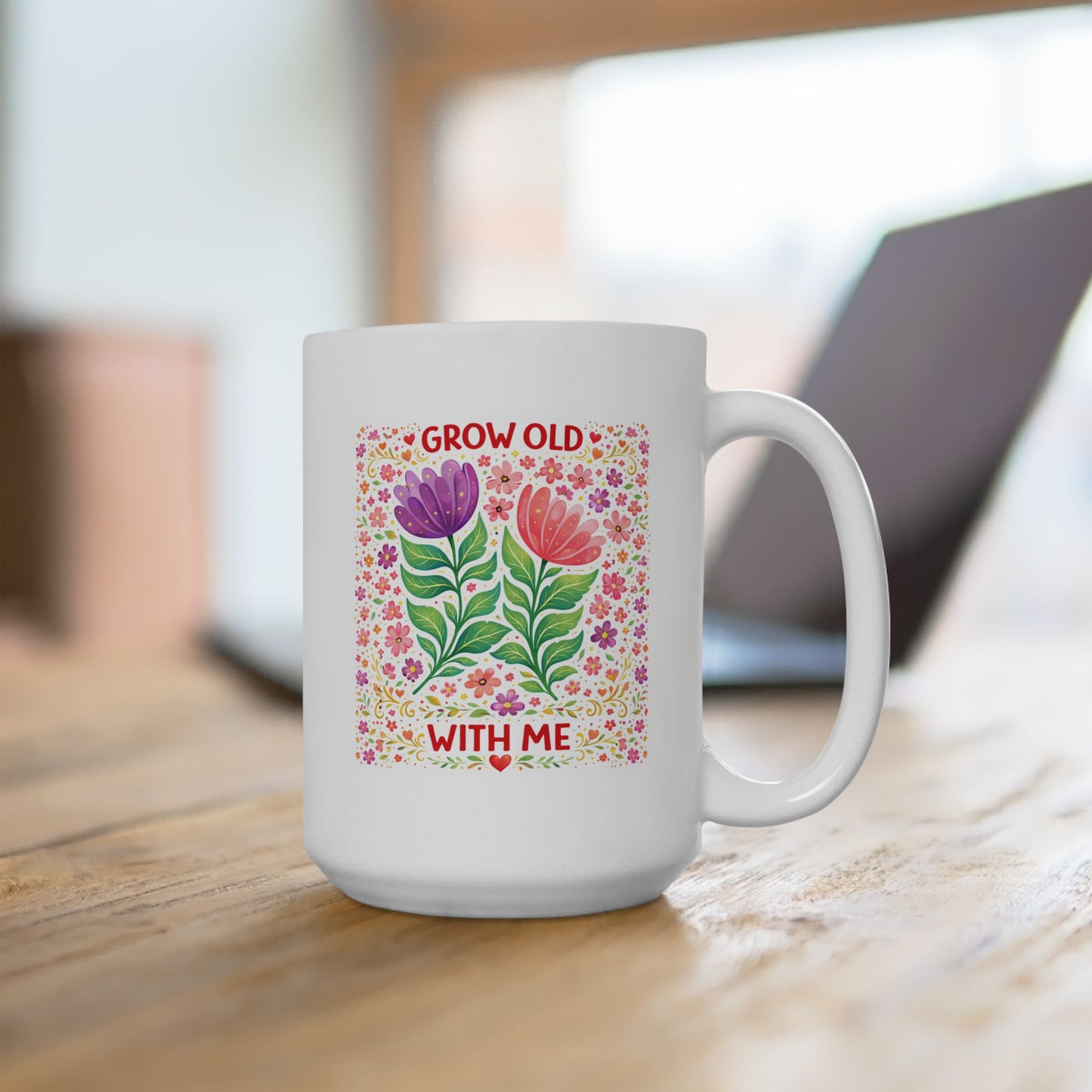 Anniversary Mug - Grow Old With me