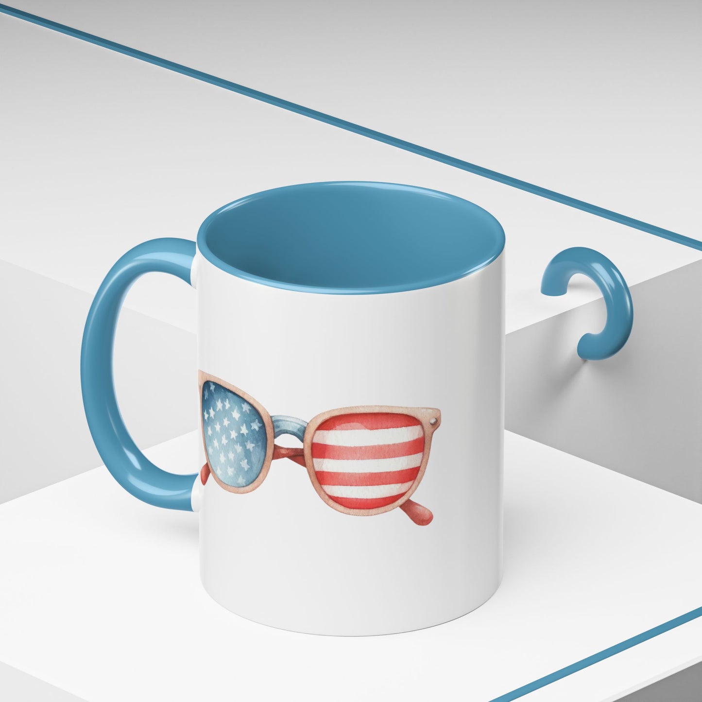 4th of July - Sunglasses Flag