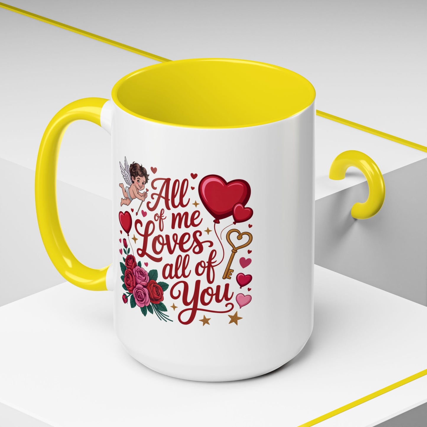 Anniversary Mug - All Of Me Loves