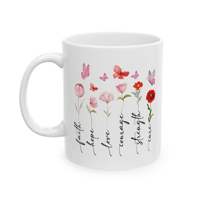 Religious Mug - Faith Hope Love
