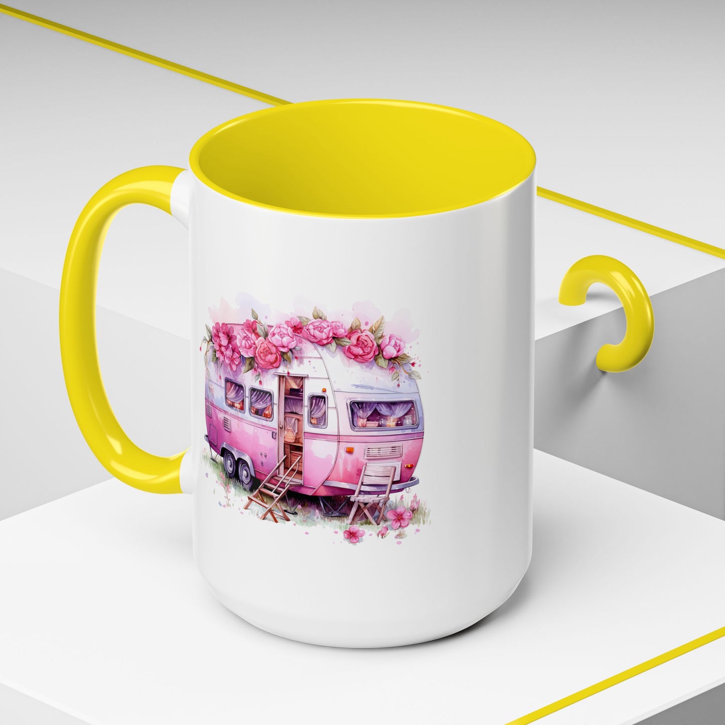 Adventure Mug - Pink Camper