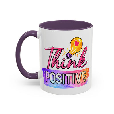 Wellness Mug - Think Positive Lightbulb