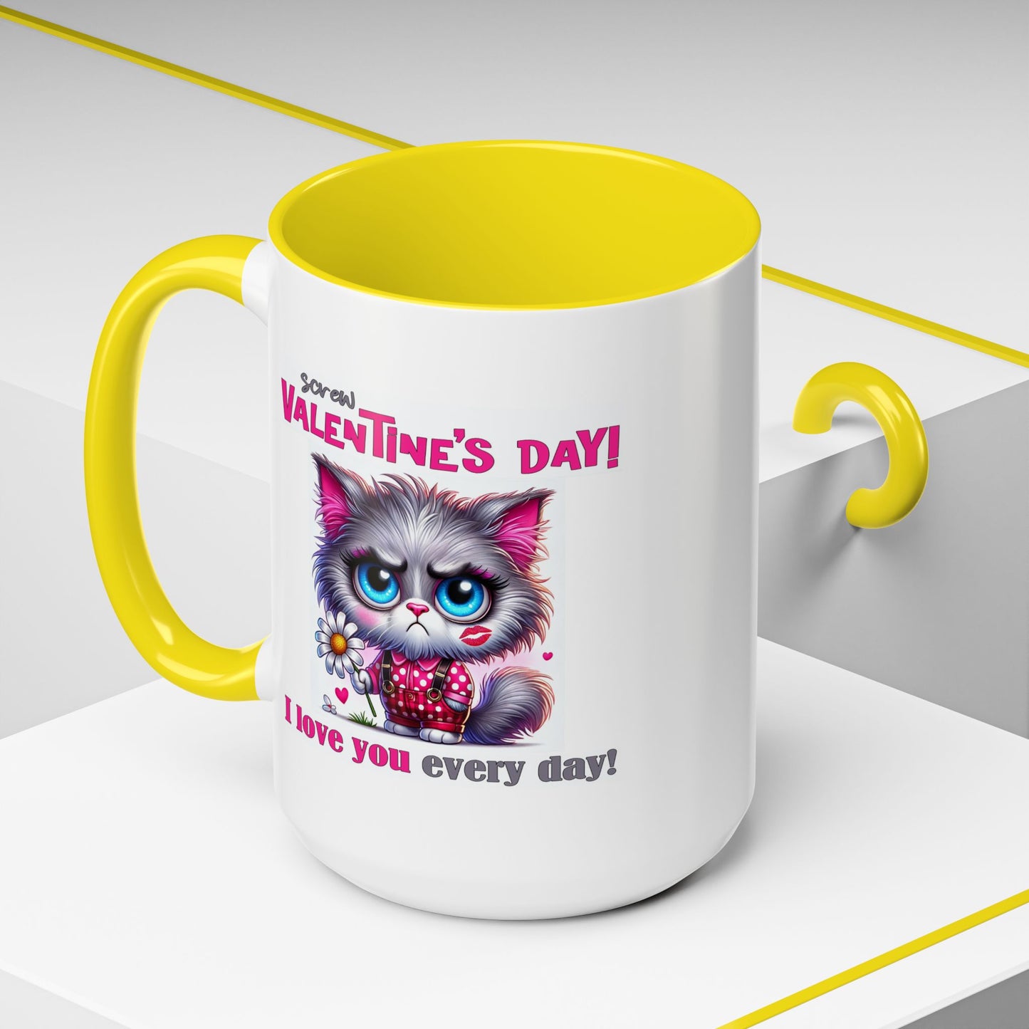 Animal Mug - Screw Valentine's Day