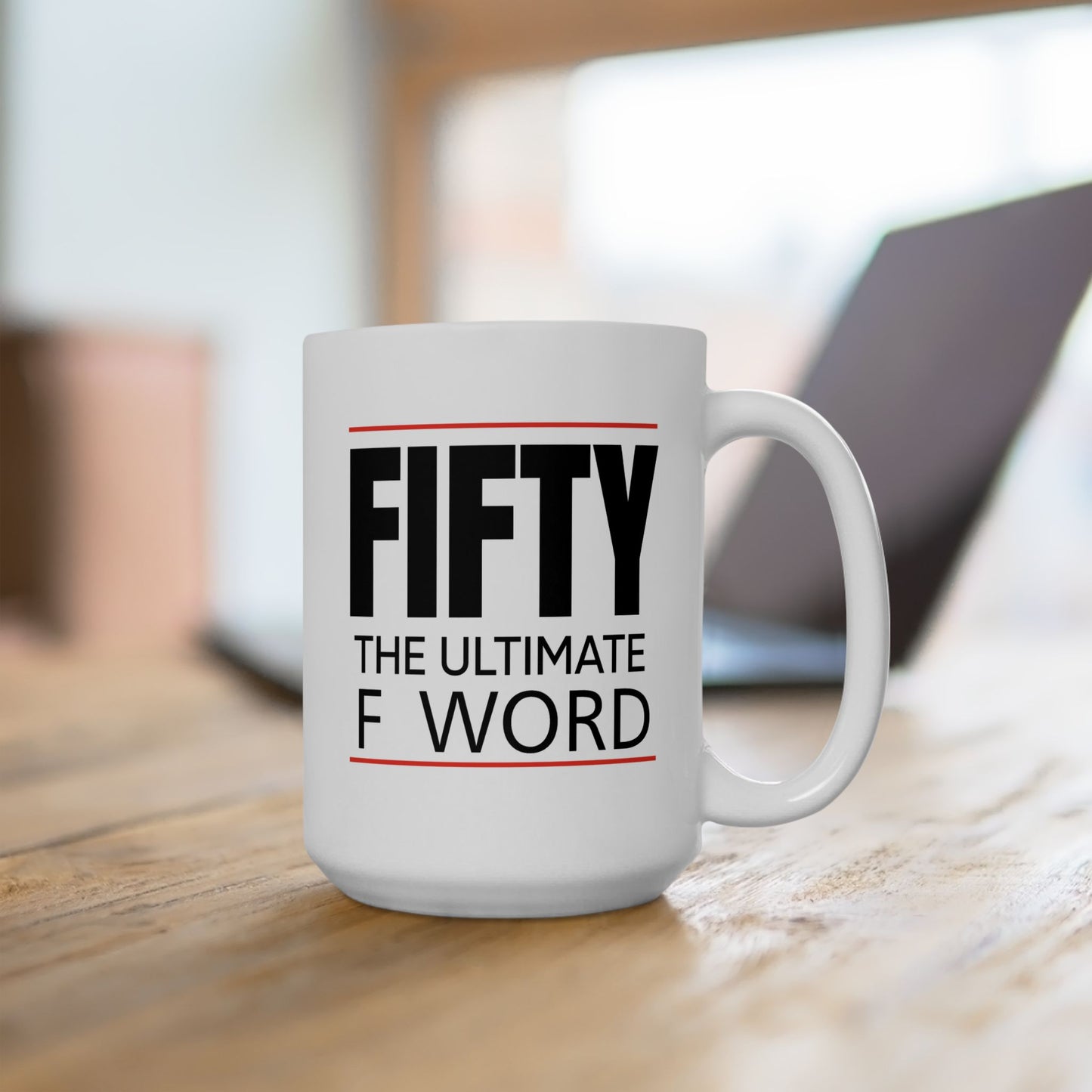 Birthday Mug - Fifty The Ultimate F Word