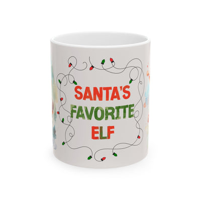 Christmas Mug - Santa's Favorite Elf