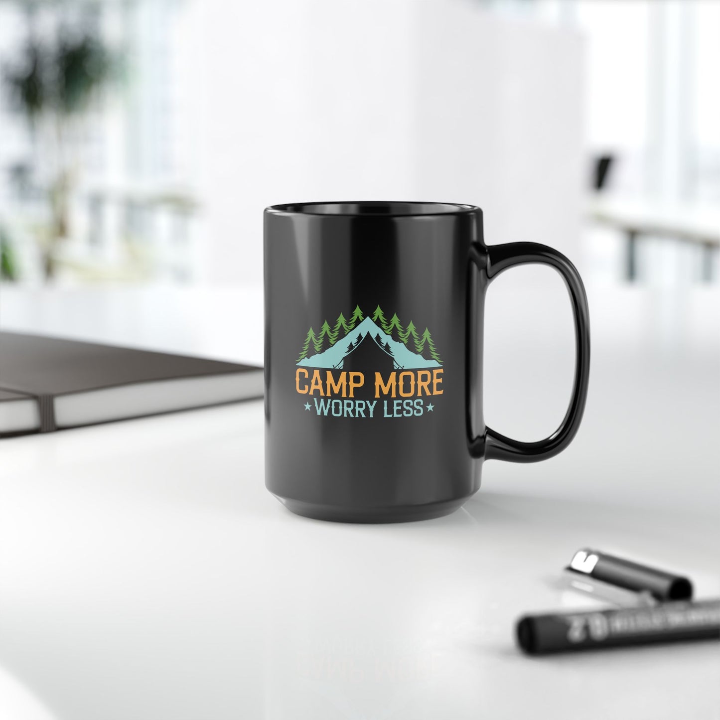 Adventure Mug - Camp More Worry Less