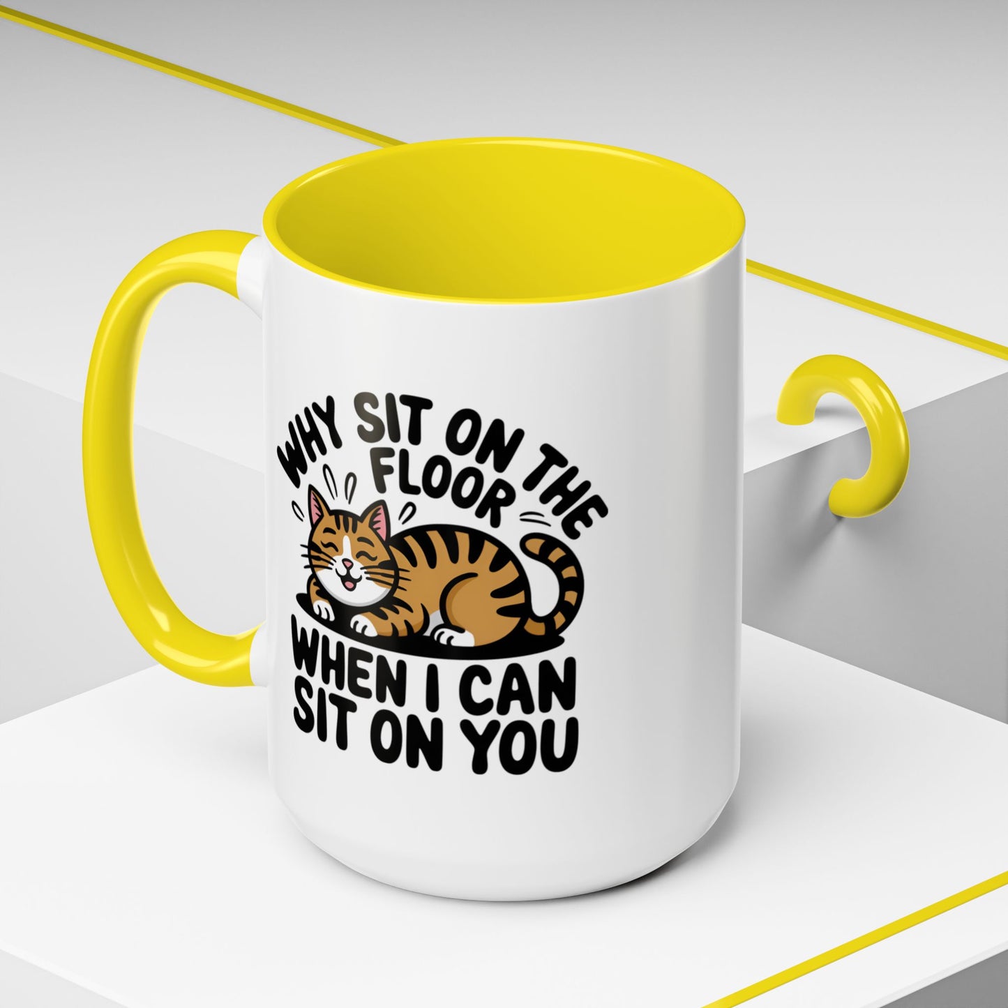 Animal Mug - Why Sit On The Floor