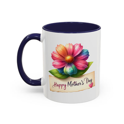 Mother's Day Mug - Happy Mother's Day Flower