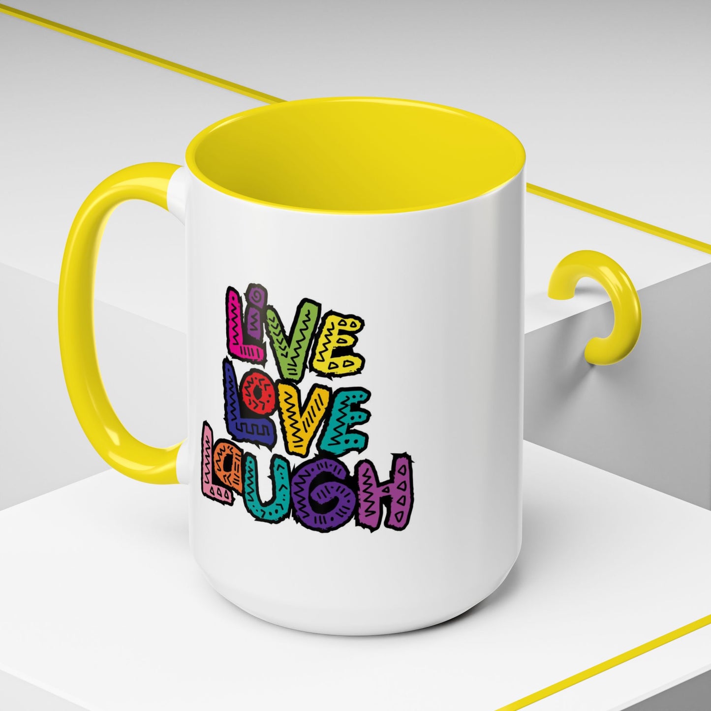 Wellness Mug - Live Love Laugh