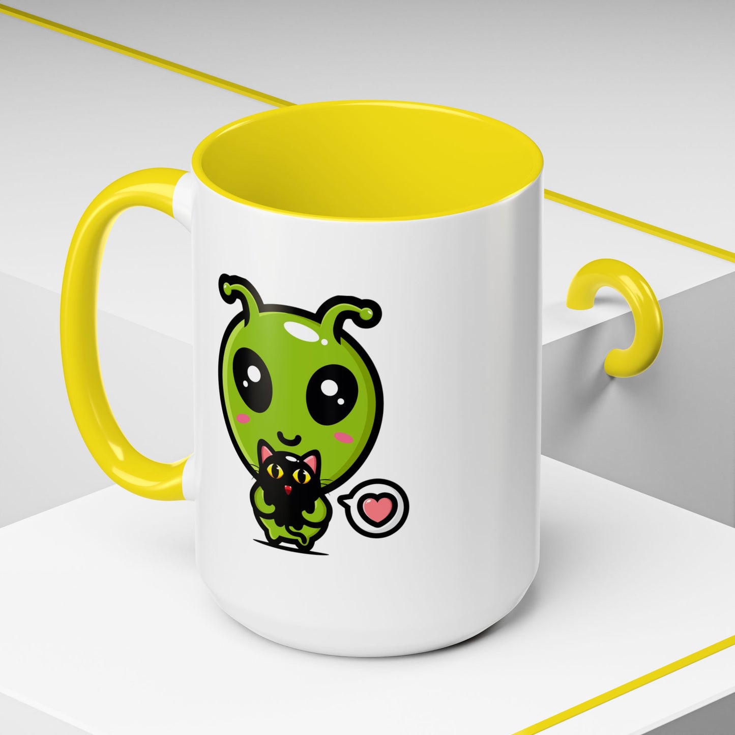 Alien Mug - Alien Hug Cat