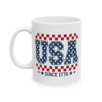 4th of July Mug - USA Patriotic Since 1776