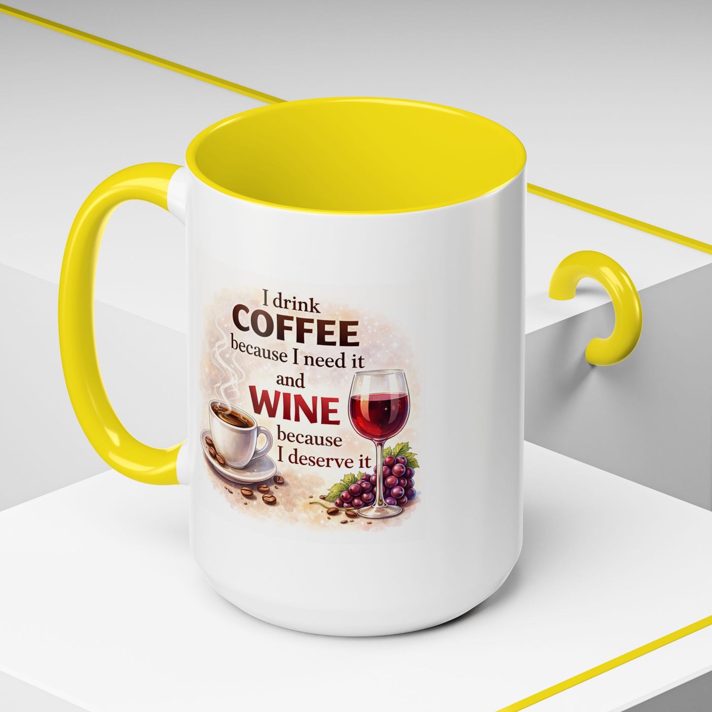 Humor Mug - I Drink Coffee Because I Need It