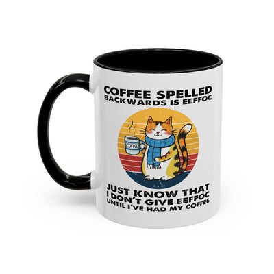 Humor Mug - Coffee Spelled Backwards is Eeffoc