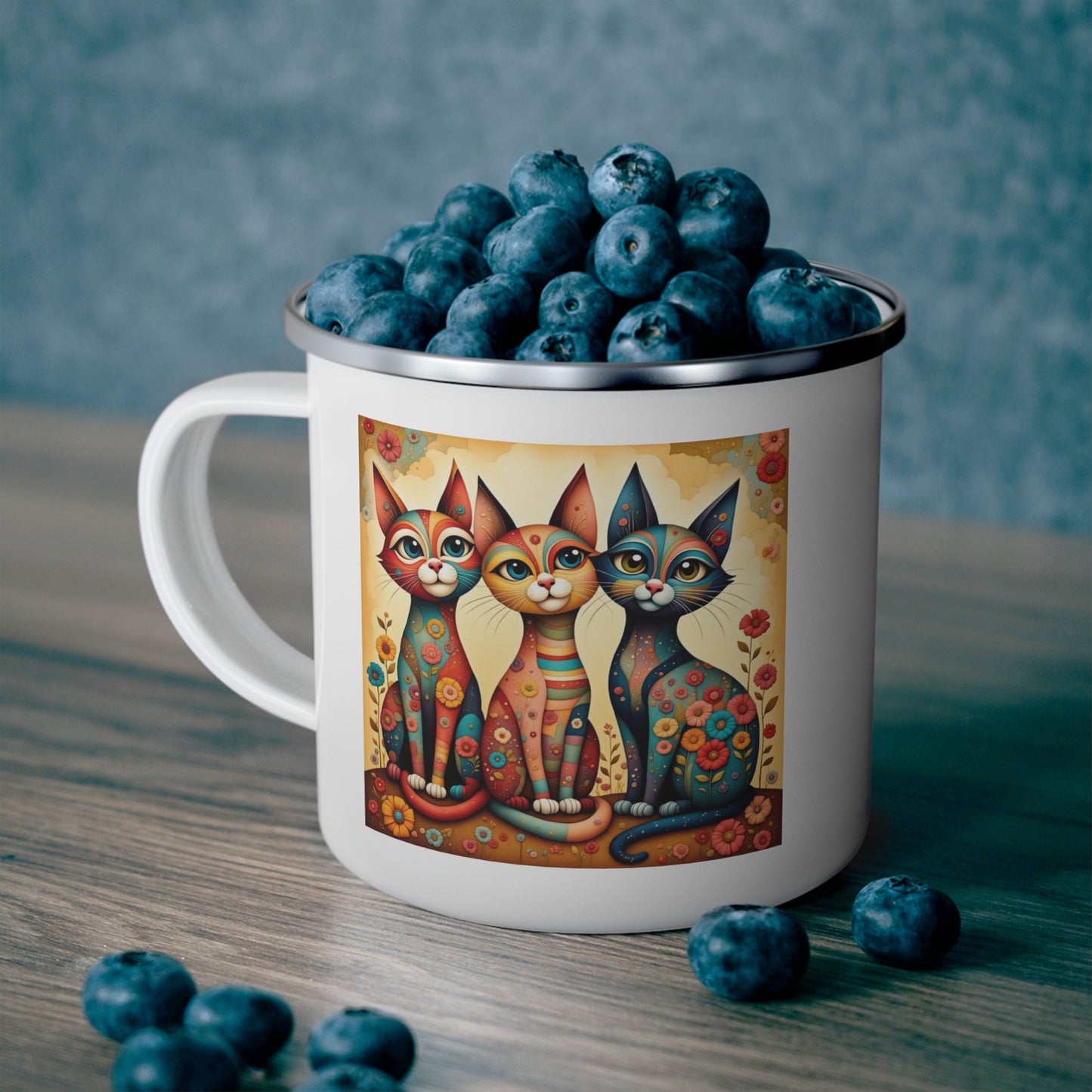 Animal Mug - Whimsical Cats 4