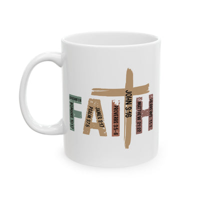 Religious Mug - Faith Cross