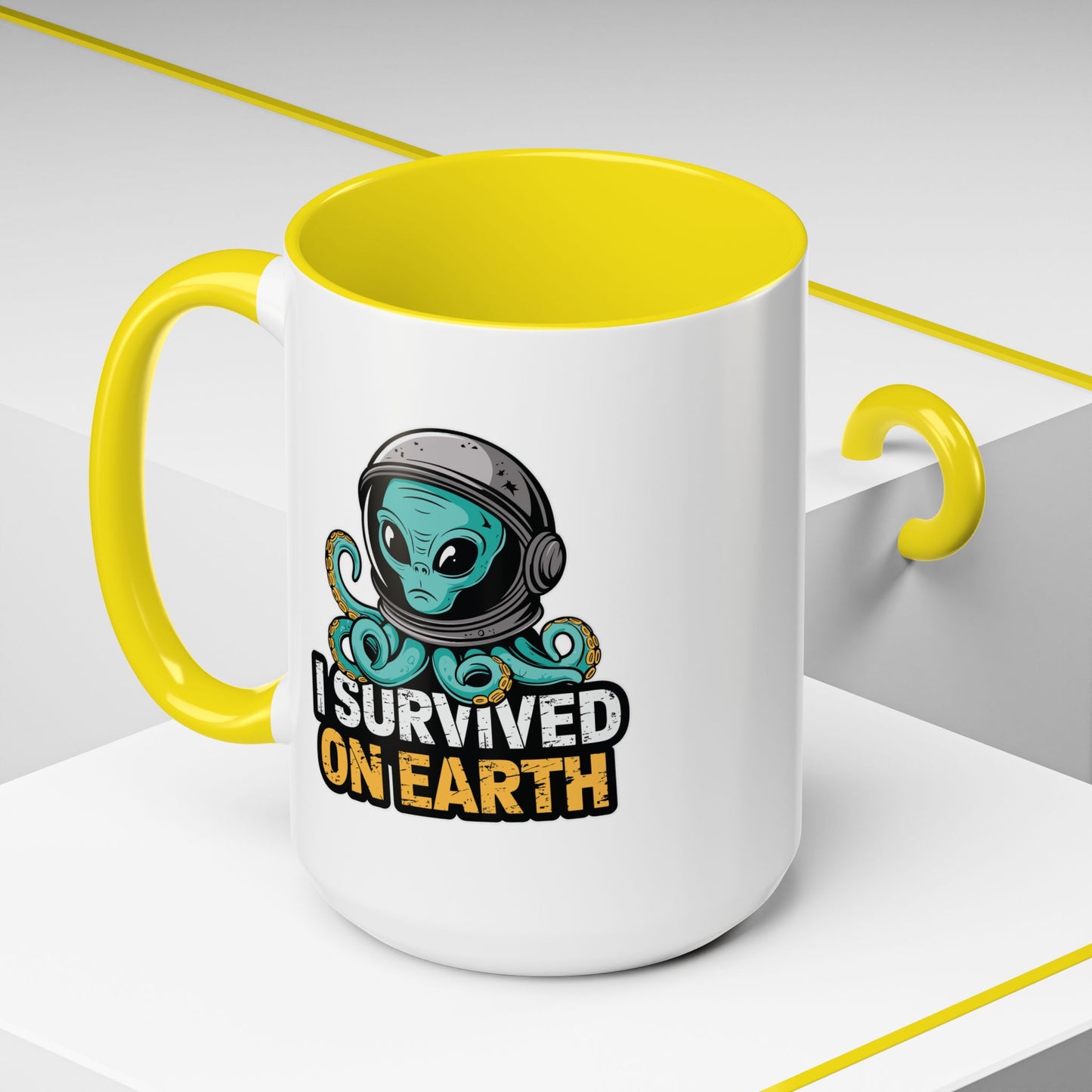 Alien Mug - I Survived On Earth