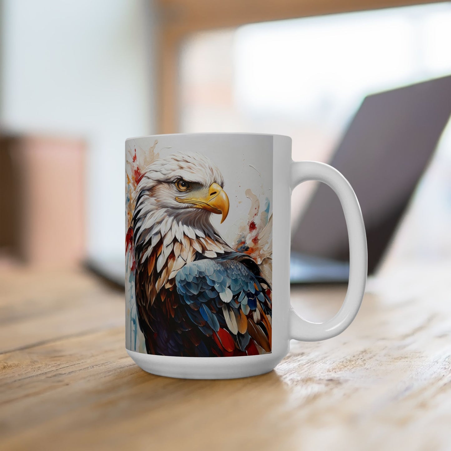 Artistic Mug - Eagle Oil Painting