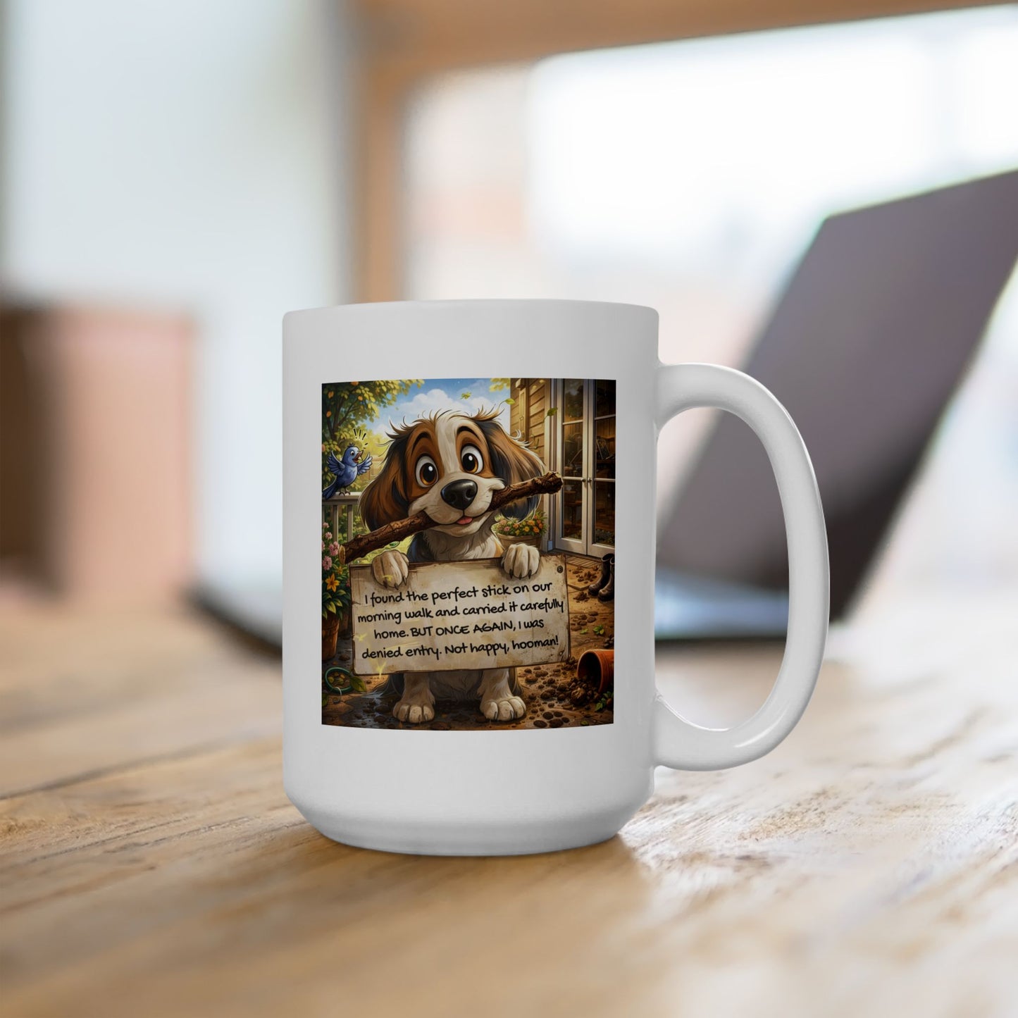 Animal Mug - I Found The Perfect Stick