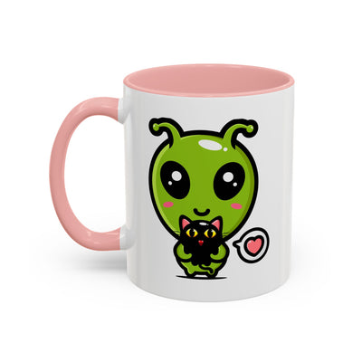 Alien Mug - Alien Hug Cat