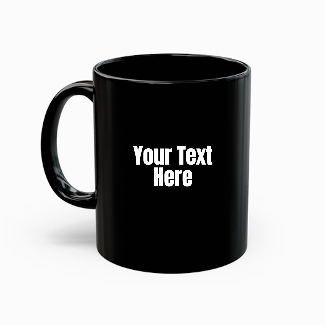 Custom Black Mug