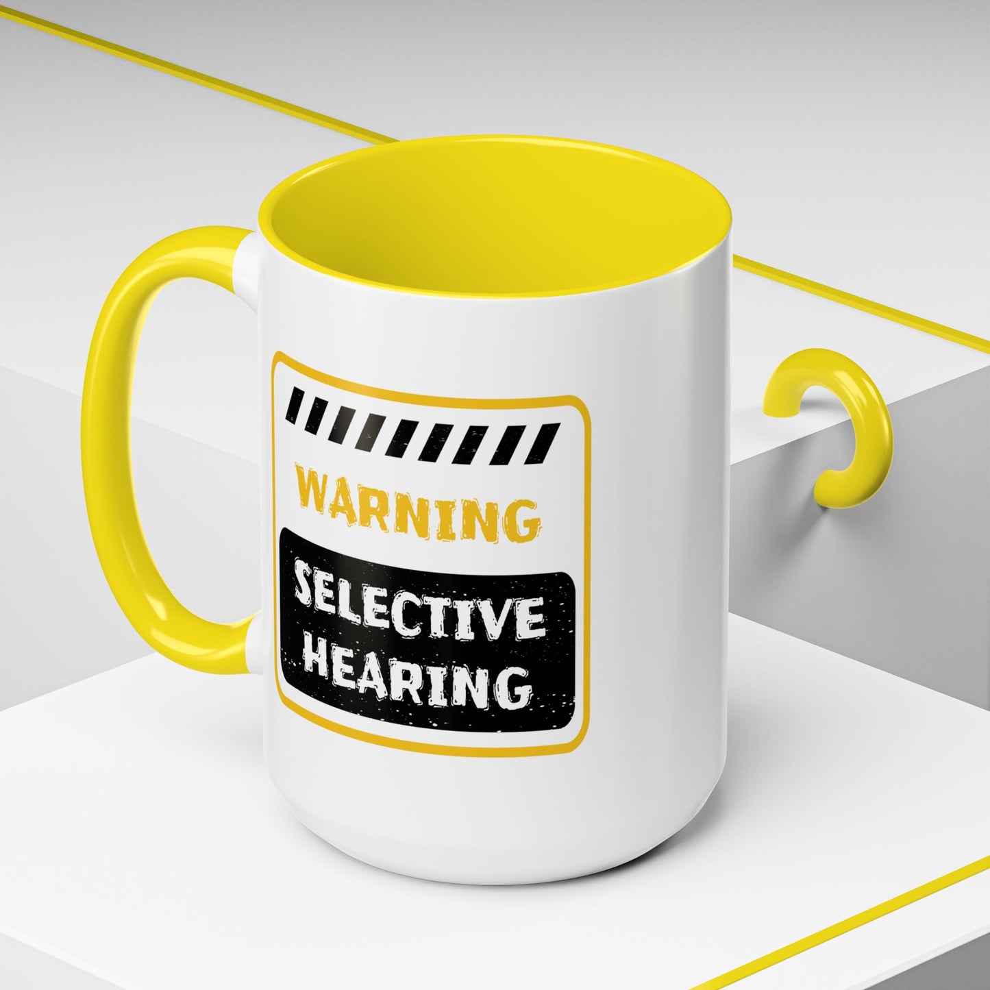 Humor Mug - Warning Selective Hearing