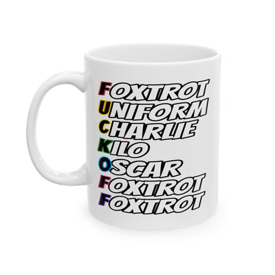 Adult Mug - Phonetic Fuck Off