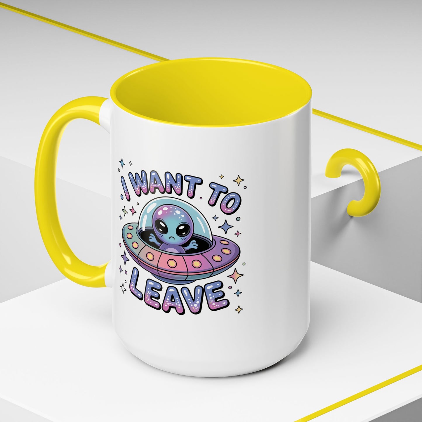 Alien Mug - I Want To Leave