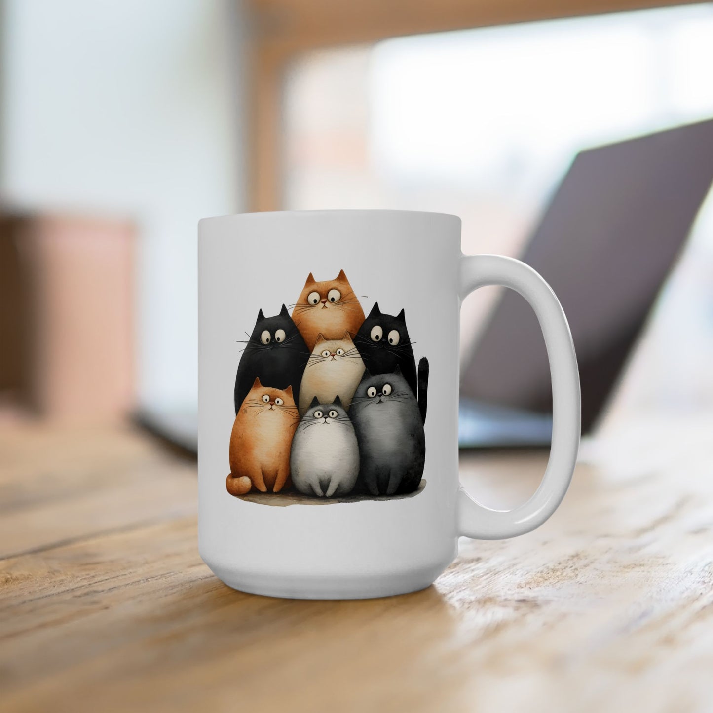 Animal Mug - Watercolor Cats