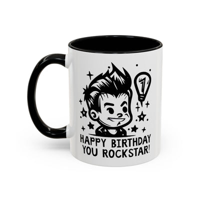Birthday Mug - You Rockstar!