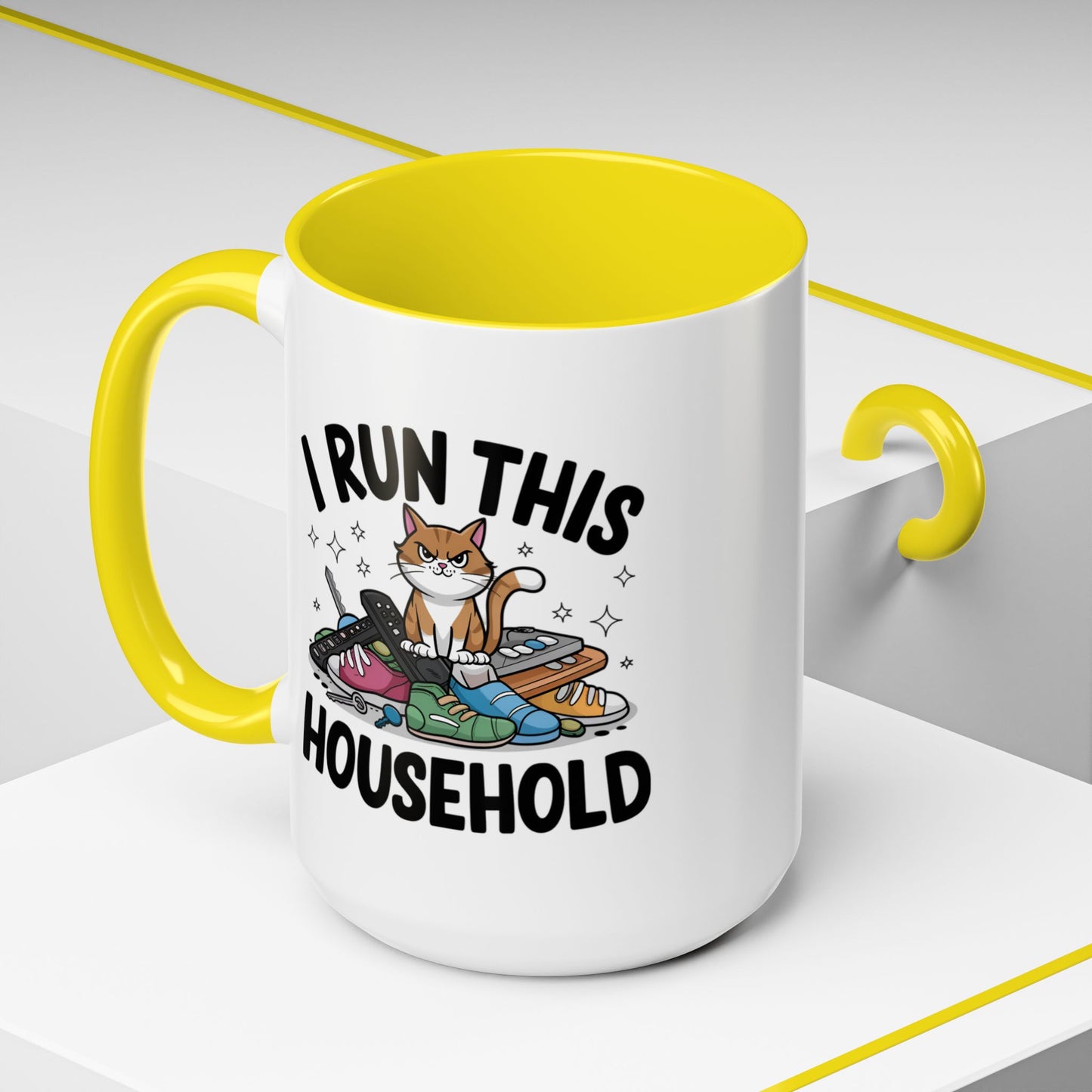 Animal Mug - I Run This Household