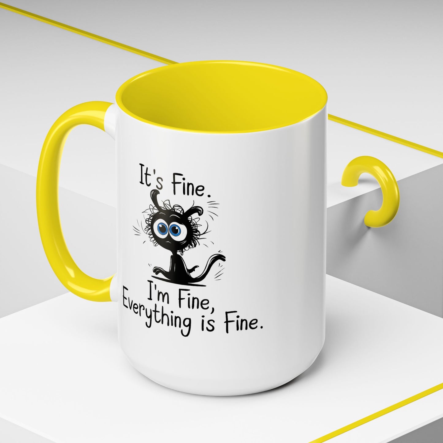 Animal Mug - It's Fine, It's Fine Everything Is Fine