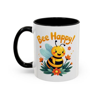 Motivation Mug - Bee Happy