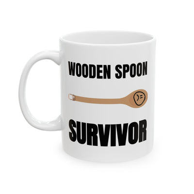 Humor Mug - Wooden Spoon Survivor