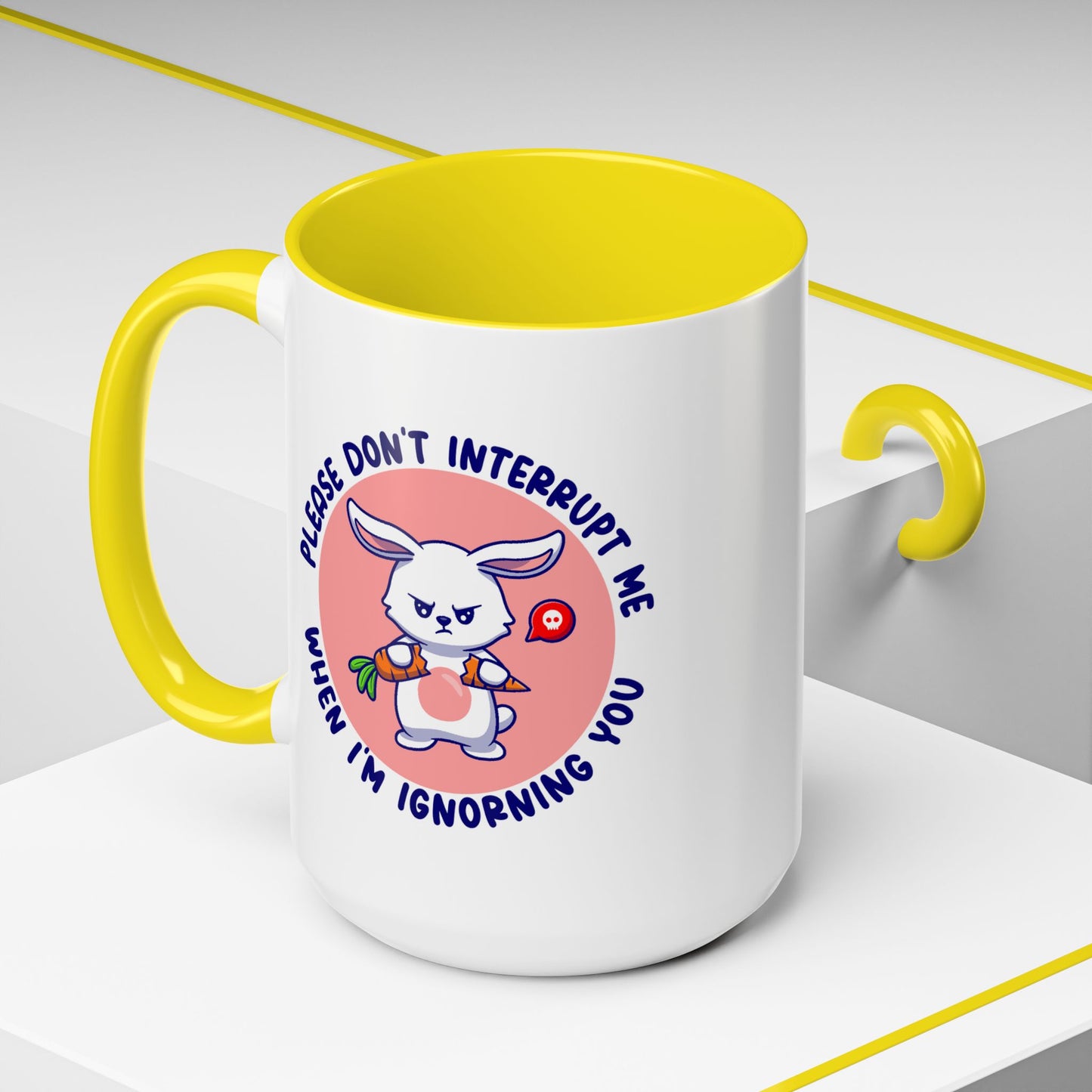Humor Mug - Please Don't Interrupt Me