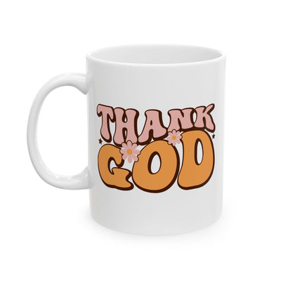Religious Mug - Thank God