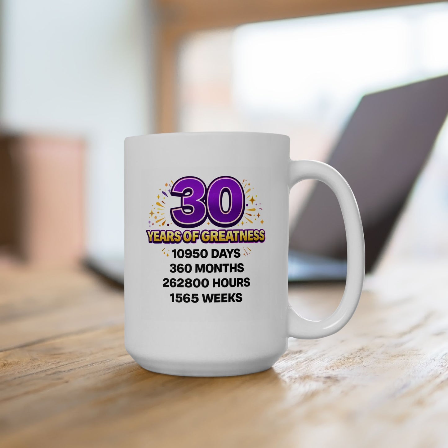 Birthday Mug - 30 Years of Greatness