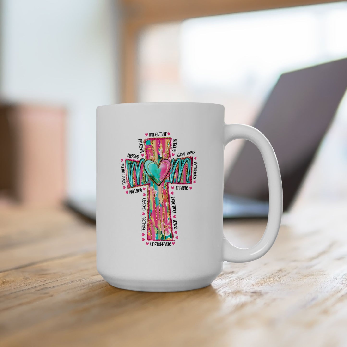 Mother's Day Mug - Mom Cross