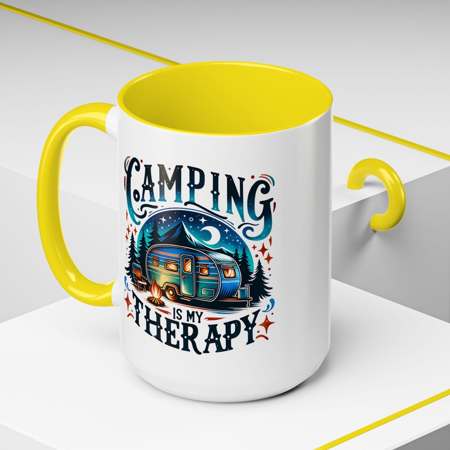 Adventure Mug - Camping Is My Therapy