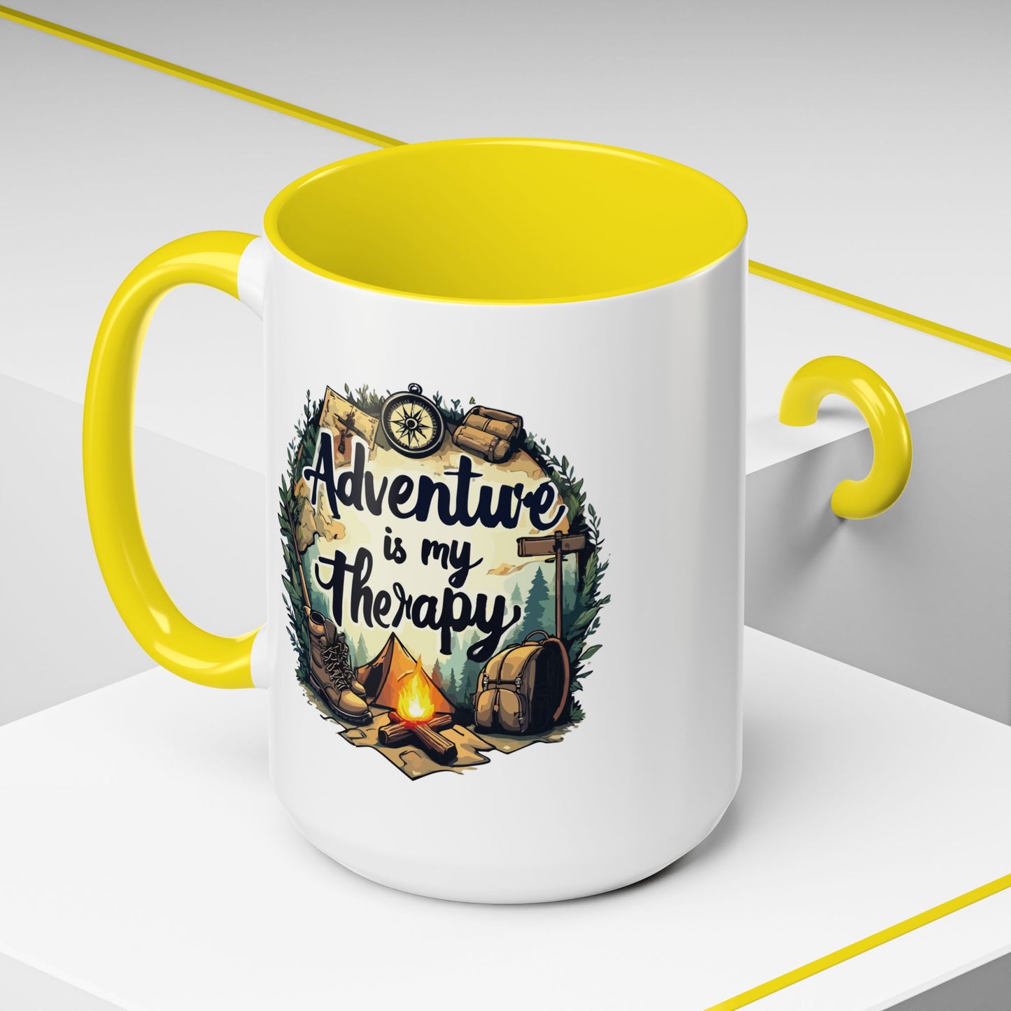 Adventure Mug - Adventure Is My Therapy