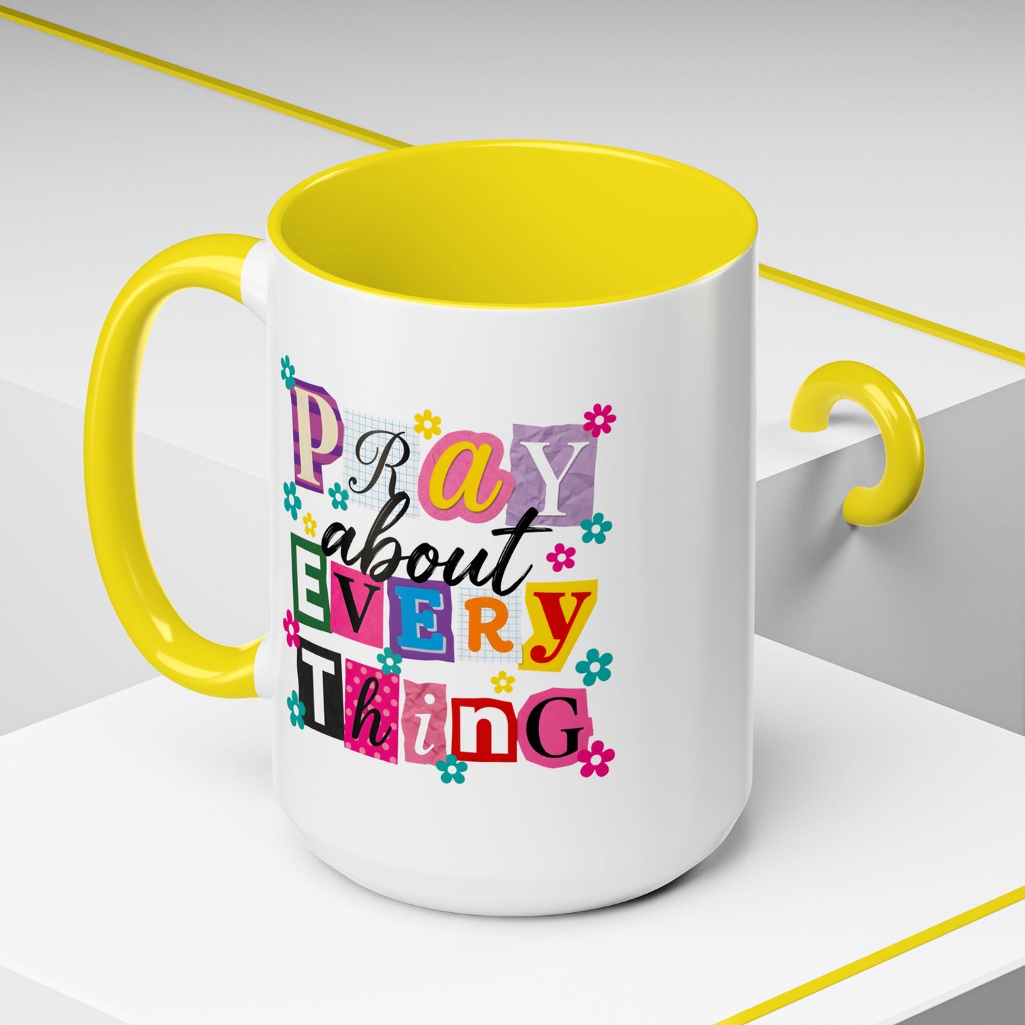 Religious Mug - Pray About Everything